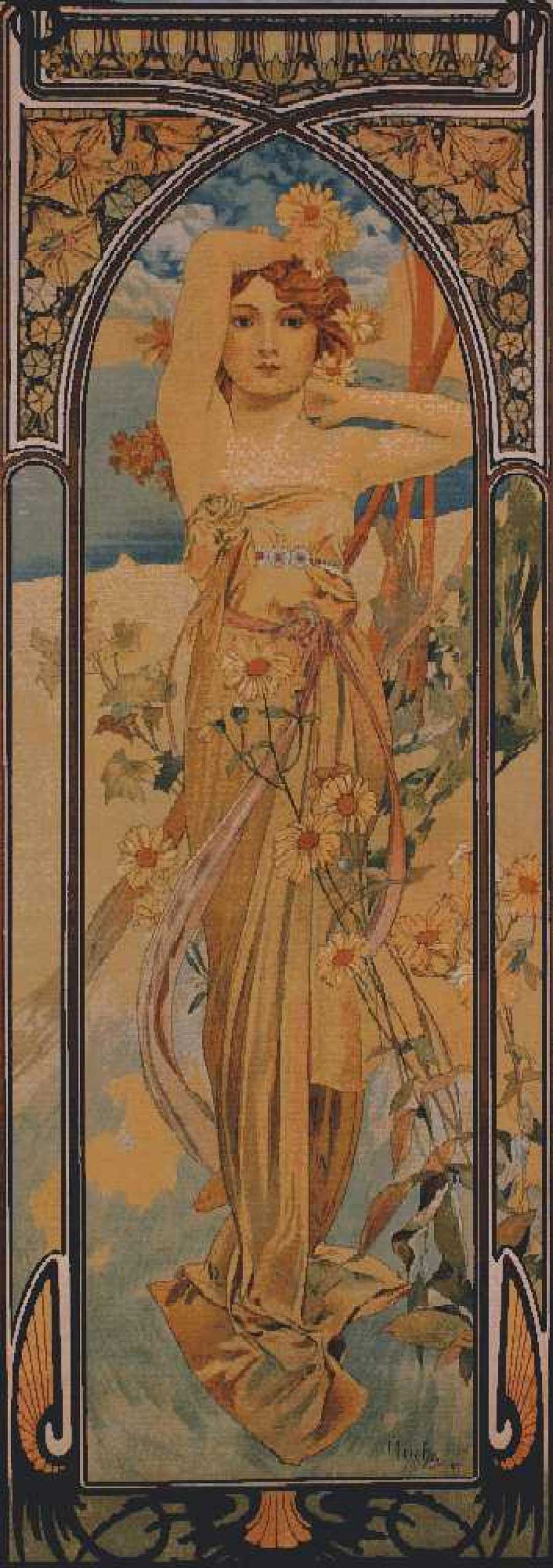 Alfons Mucha - Den (Jour) medium