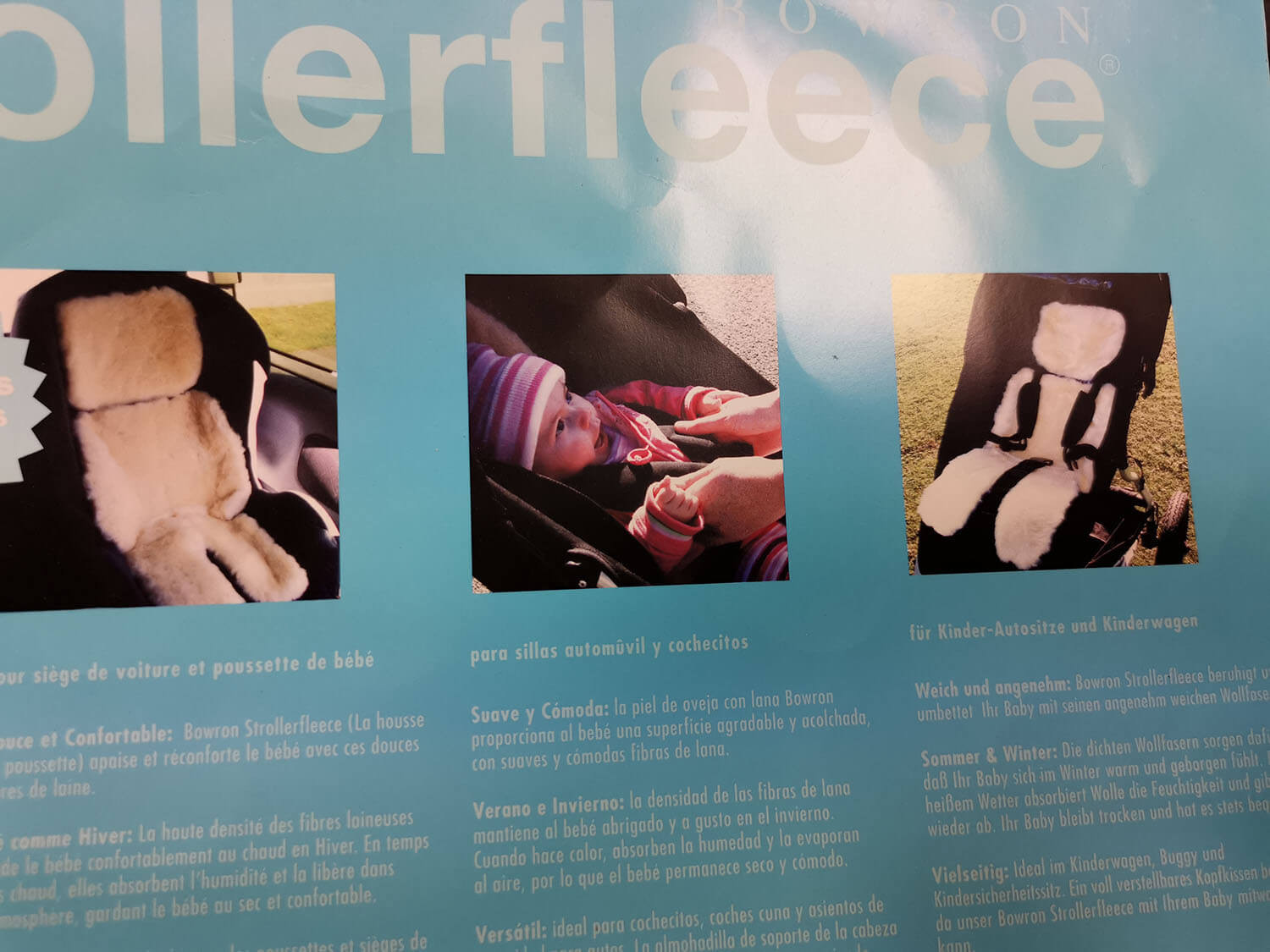 Bowron Baby Strollerfleece