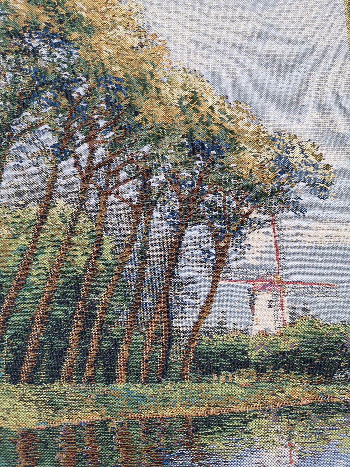 Canal in Flanders - Mill