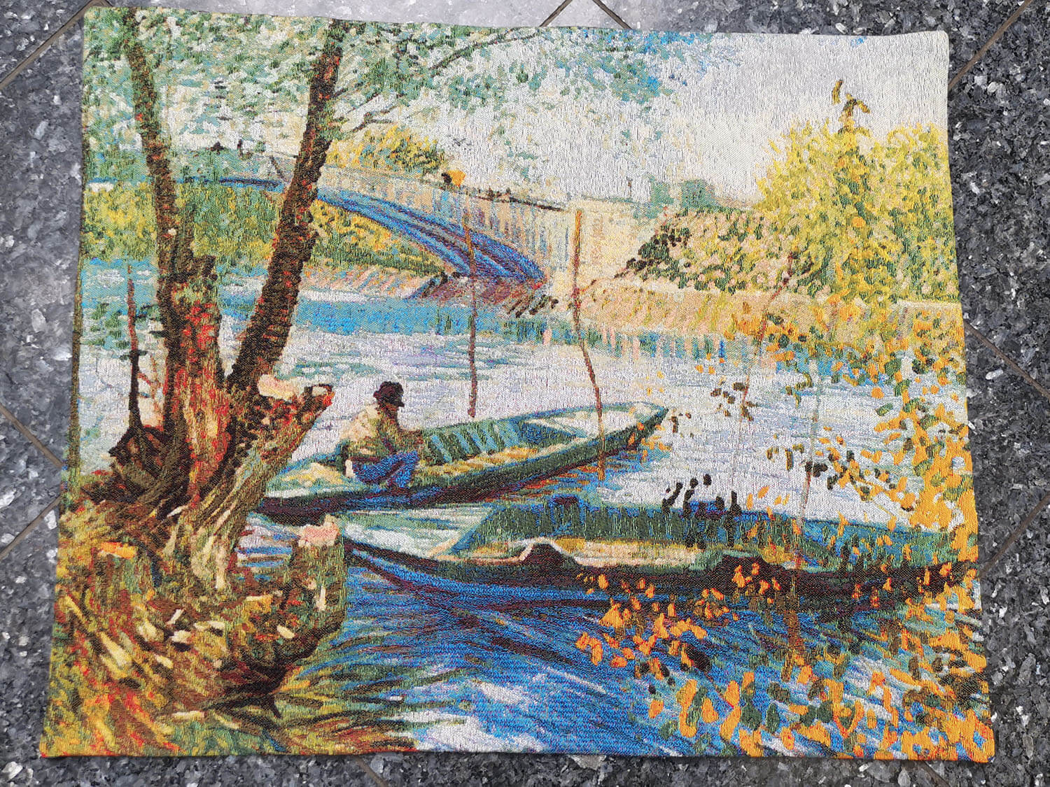 Vincent Van Gogh - Angler and boat