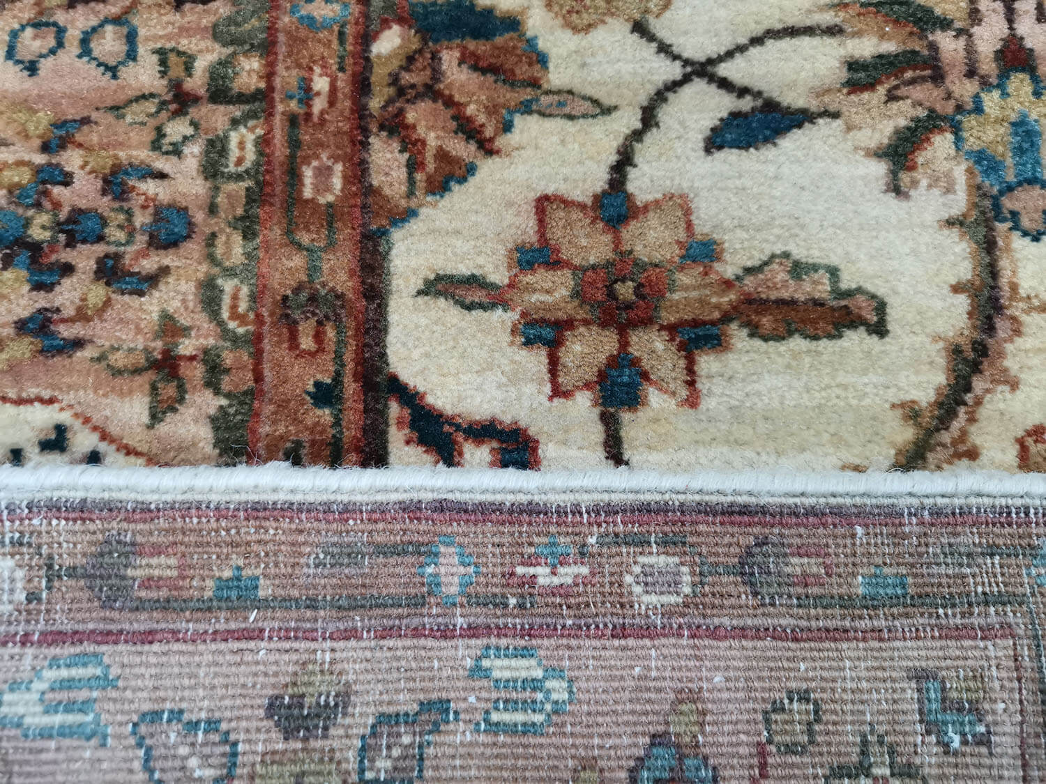 Samarkand Moghal 01 creme - pfirsich