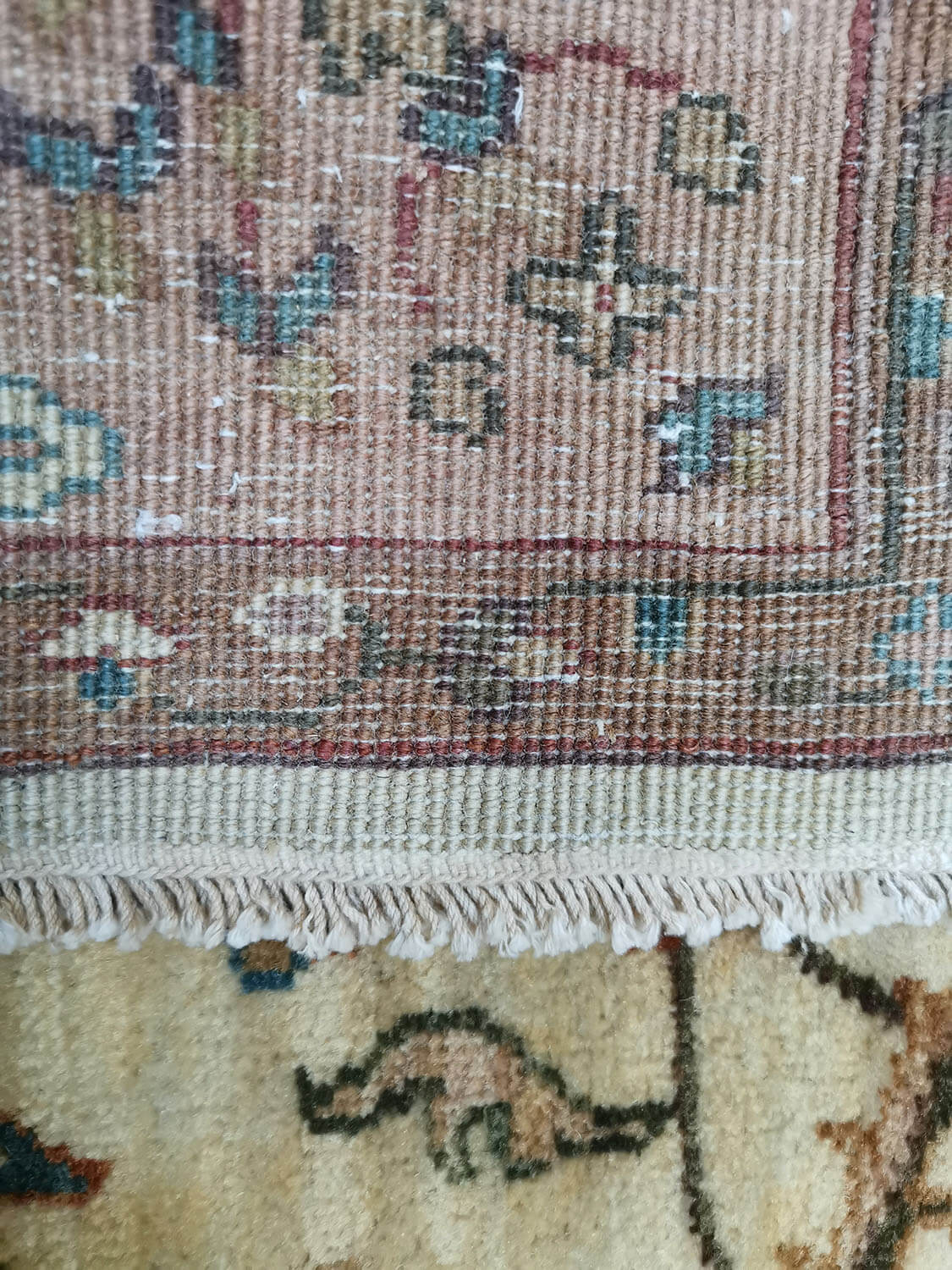 Samarkand Moghal 01 creme - pfirsich