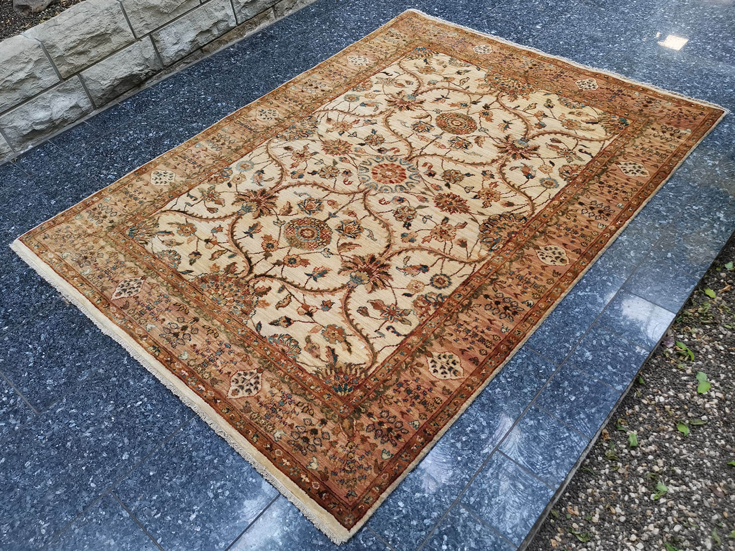 Samarkand Moghal 18 creme - pfirsich