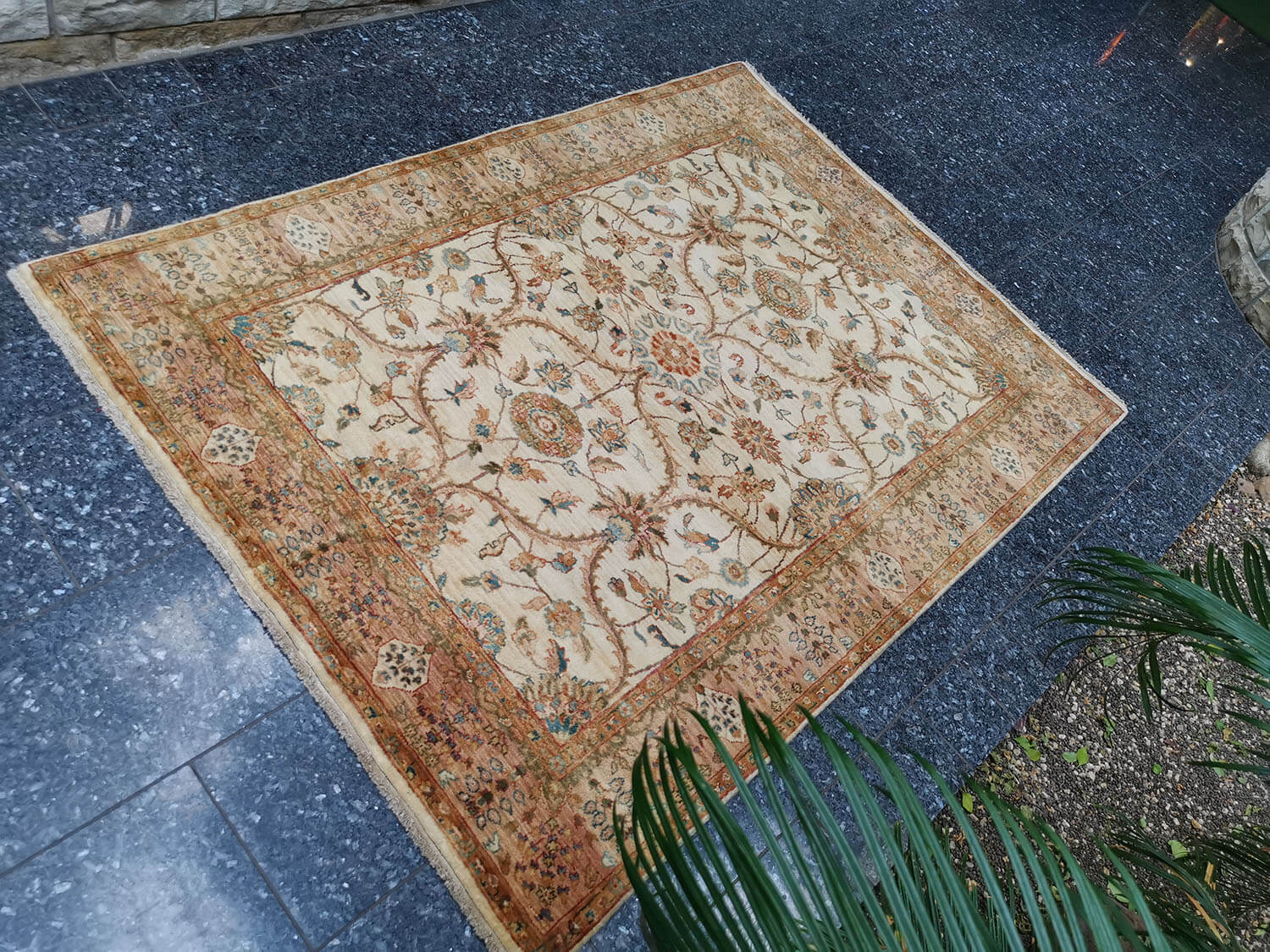 Samarkand Moghal 18 creme - pfirsich