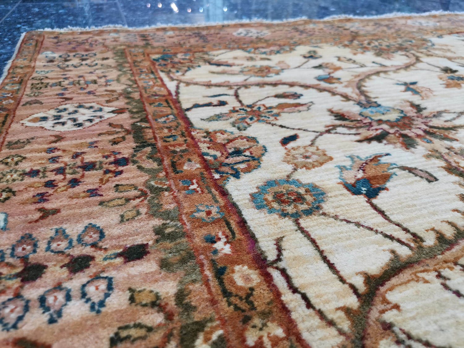 Samarkand Moghal 18 creme - pfirsich