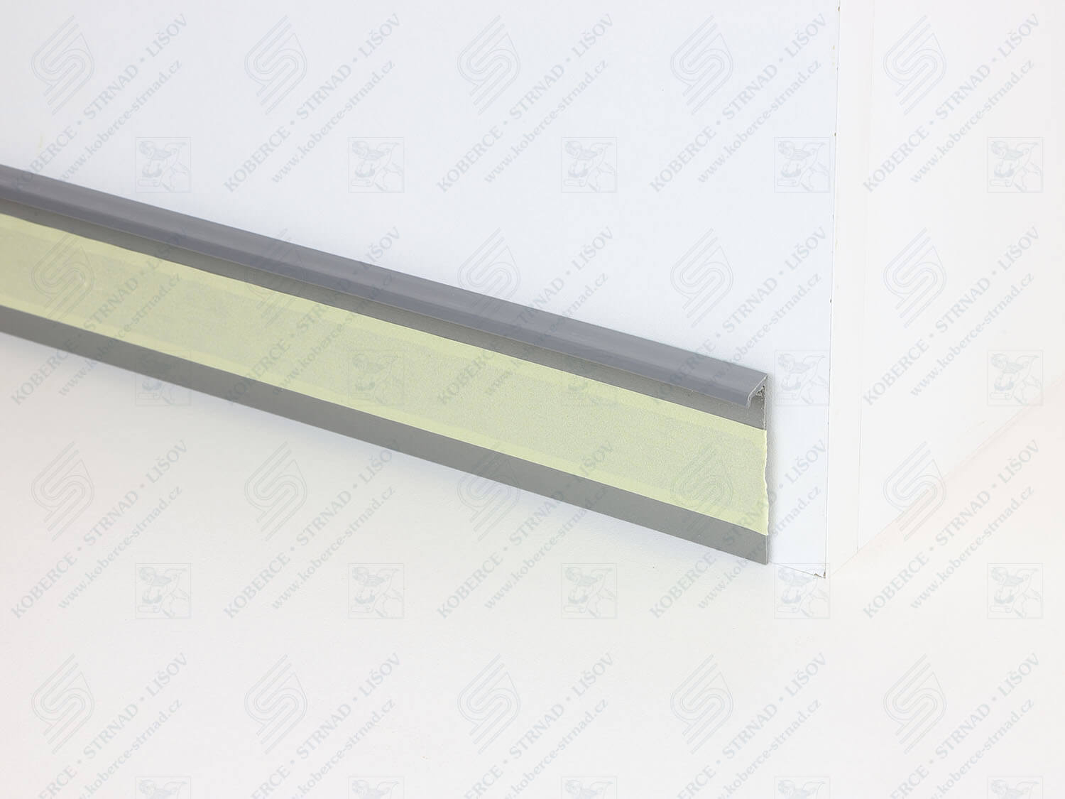 Kobercová lišta TL 55K 138 šedá