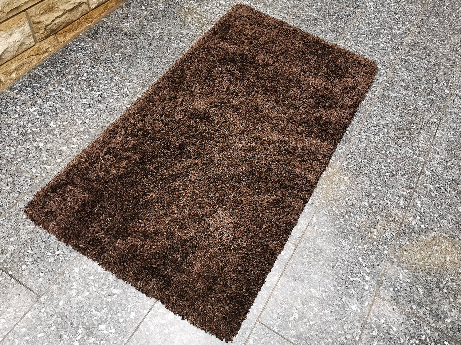 Luxury Shaggy 7001-430 brown chocolate