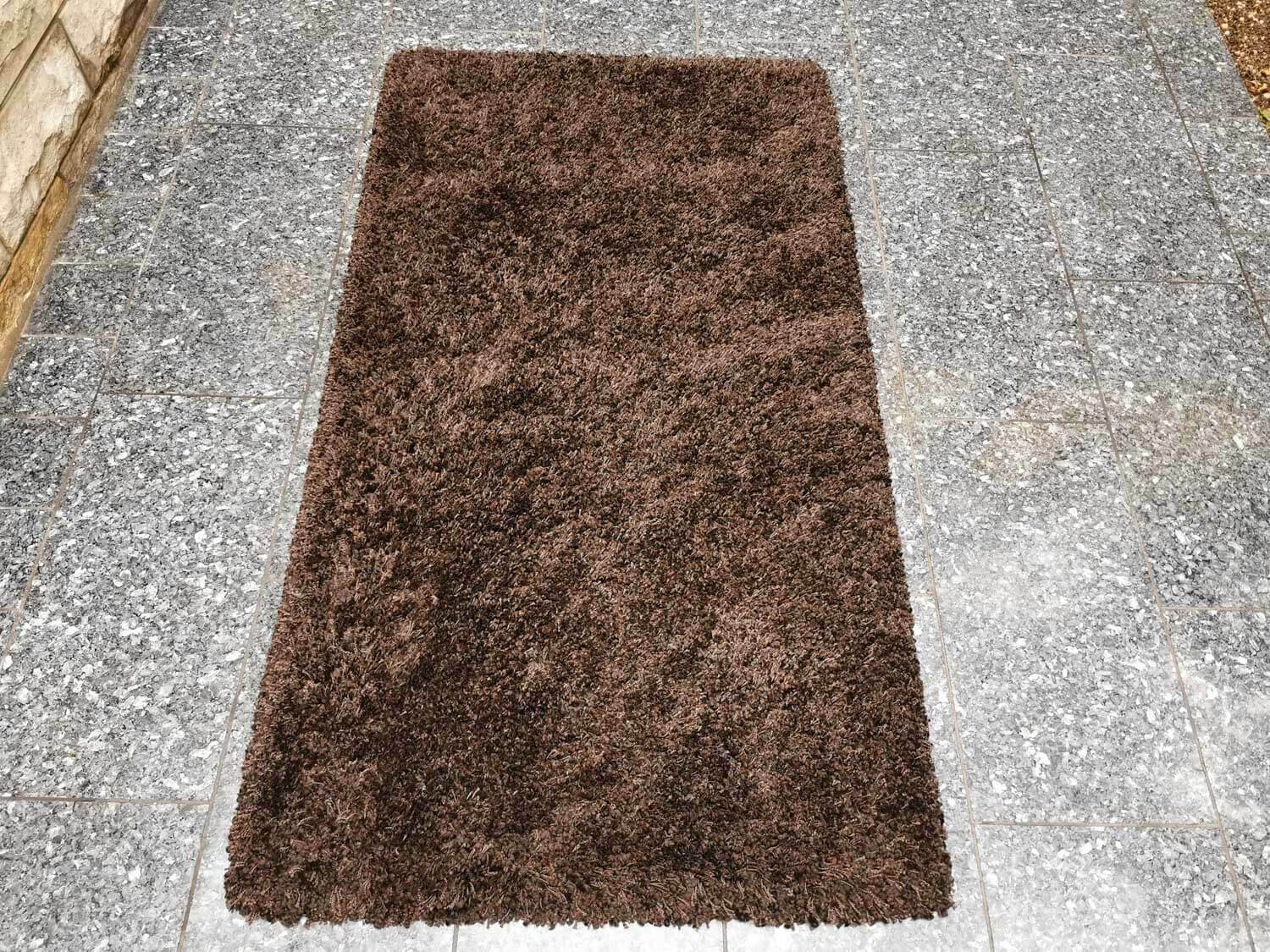 Luxury Shaggy 7001-430 brown chocolate