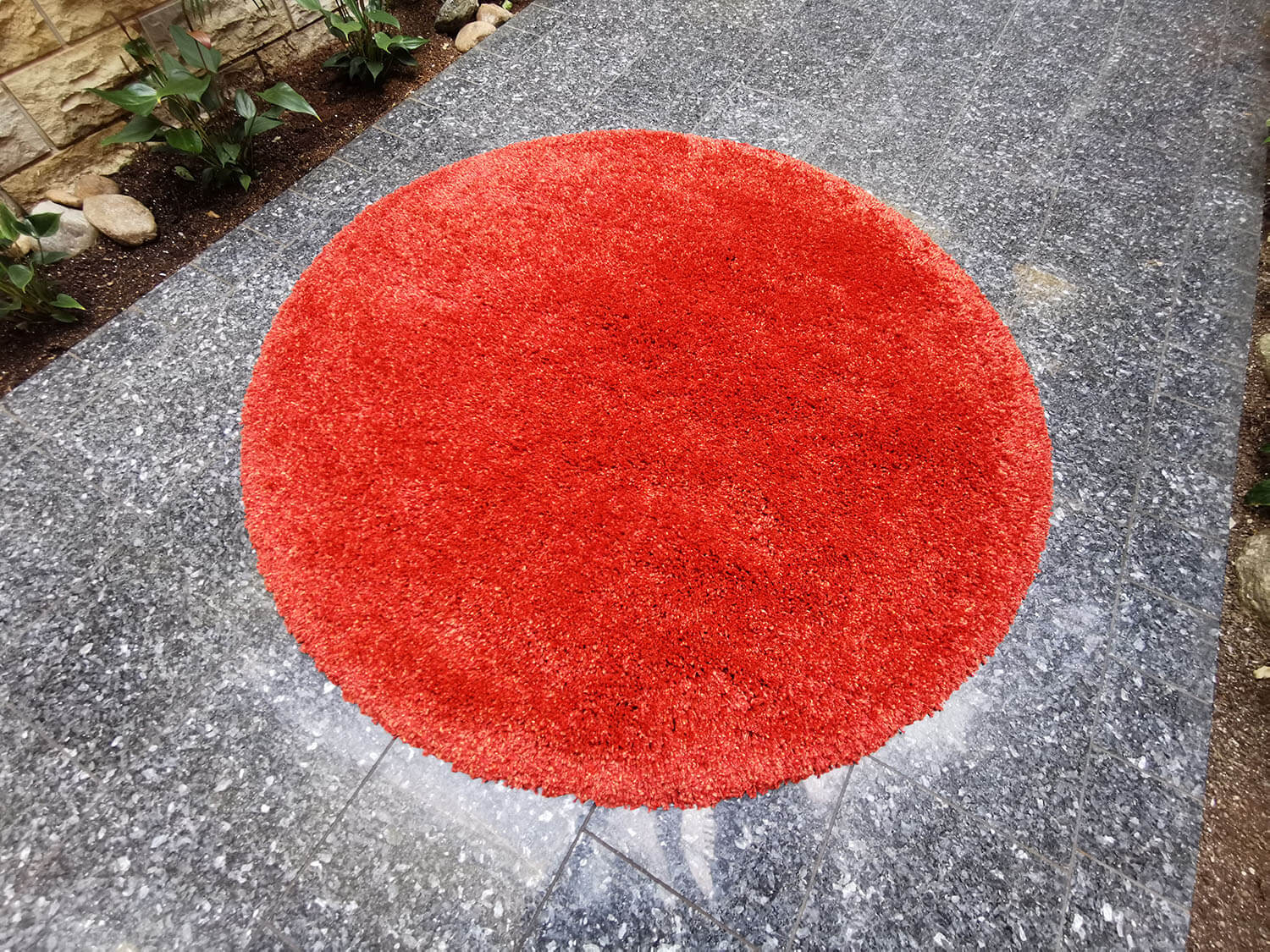 Luxury Shaggy 7001-210 terra kruh