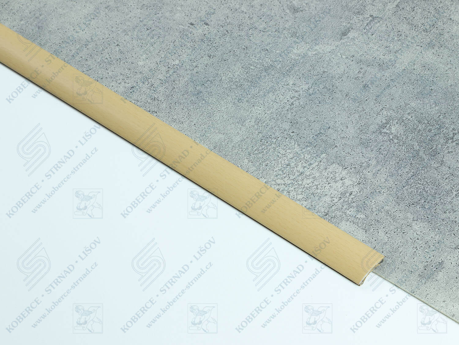 Oblouk 30 mm H22 Buk světlý přechodová lišta samolepící 21559220-25