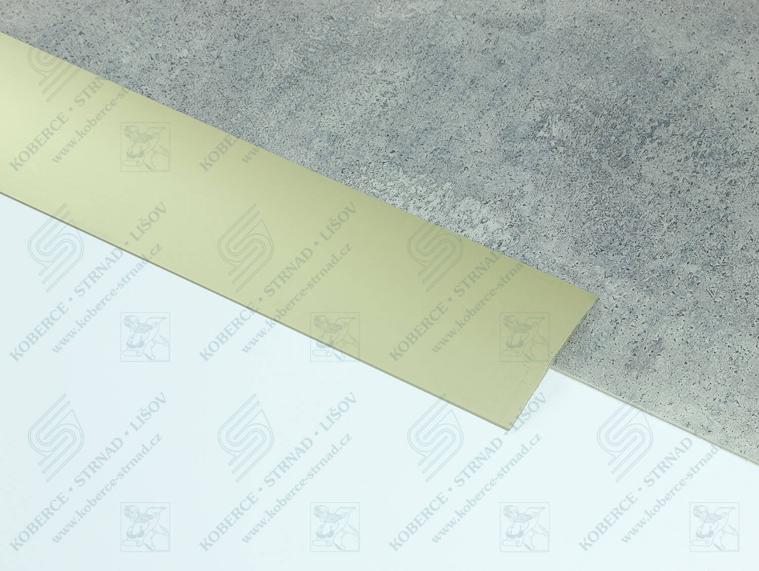 Oblouk 80 mm písková přechodová lišta k přilepení