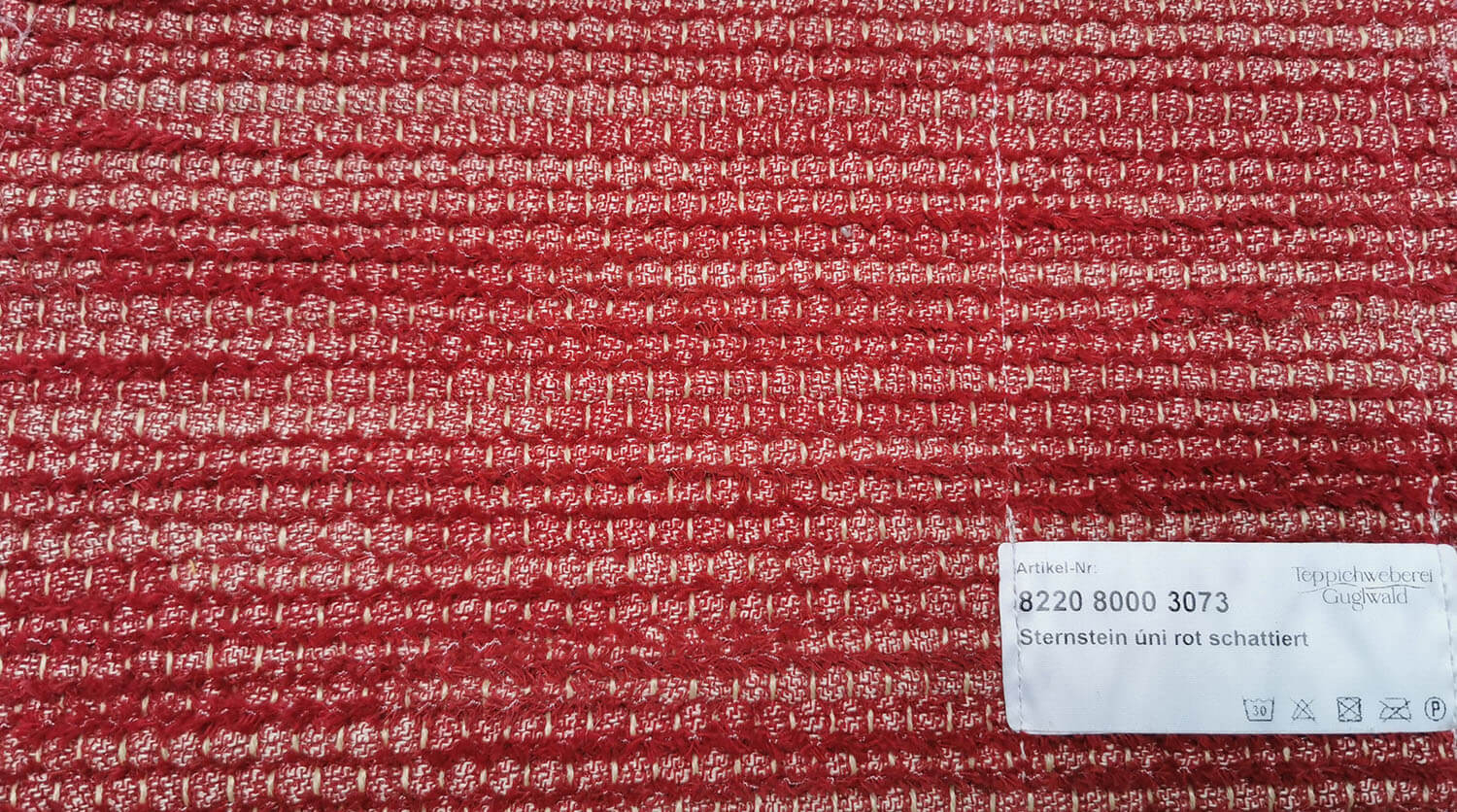 Sternstein uni 3073 rot schattiert