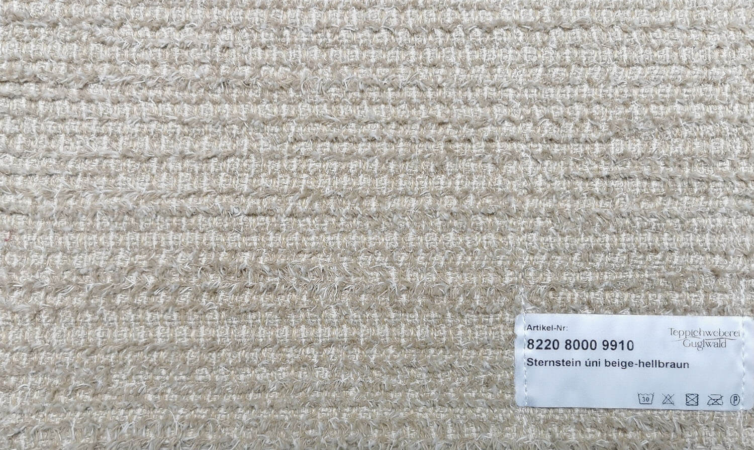 Sternstein uni 9910 beige - hellbraun