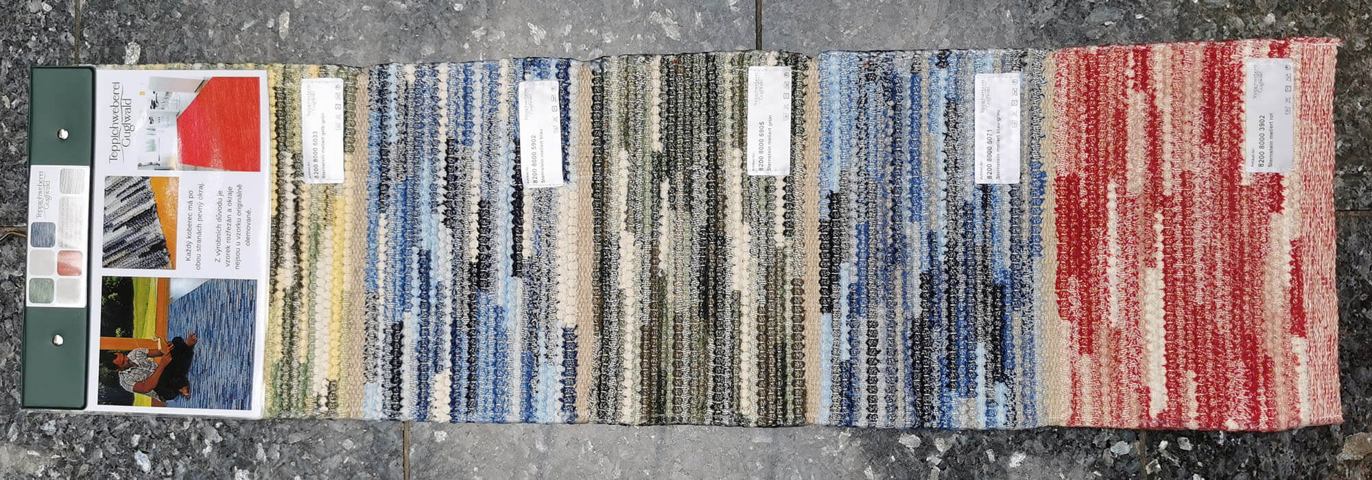 Sternstein meliert 6033 gelb - grün