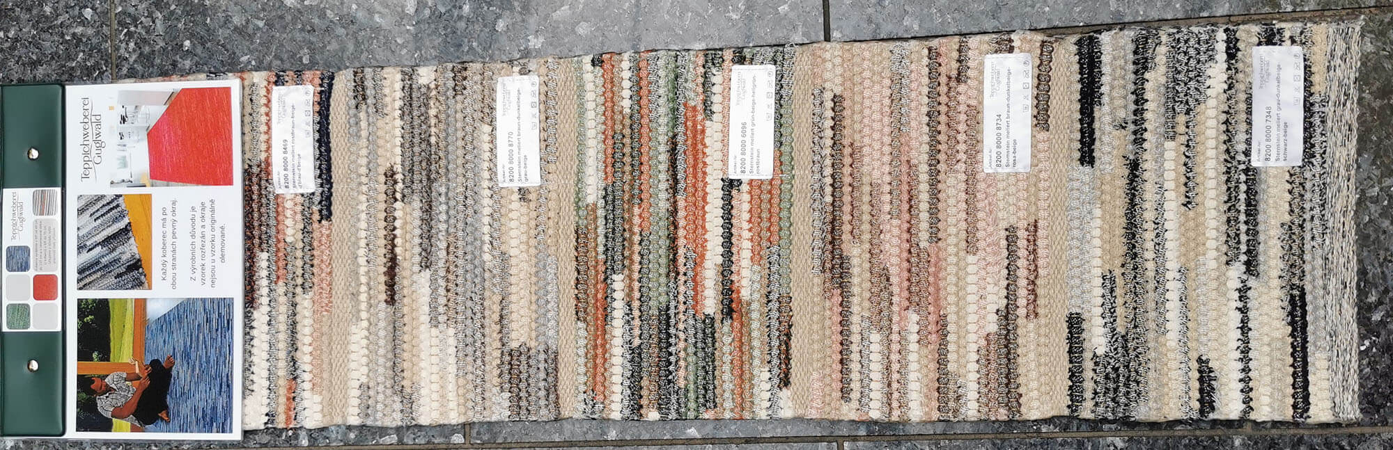 Sternstein meliert 7348 grau - dunkelbeige - schwarz - beige