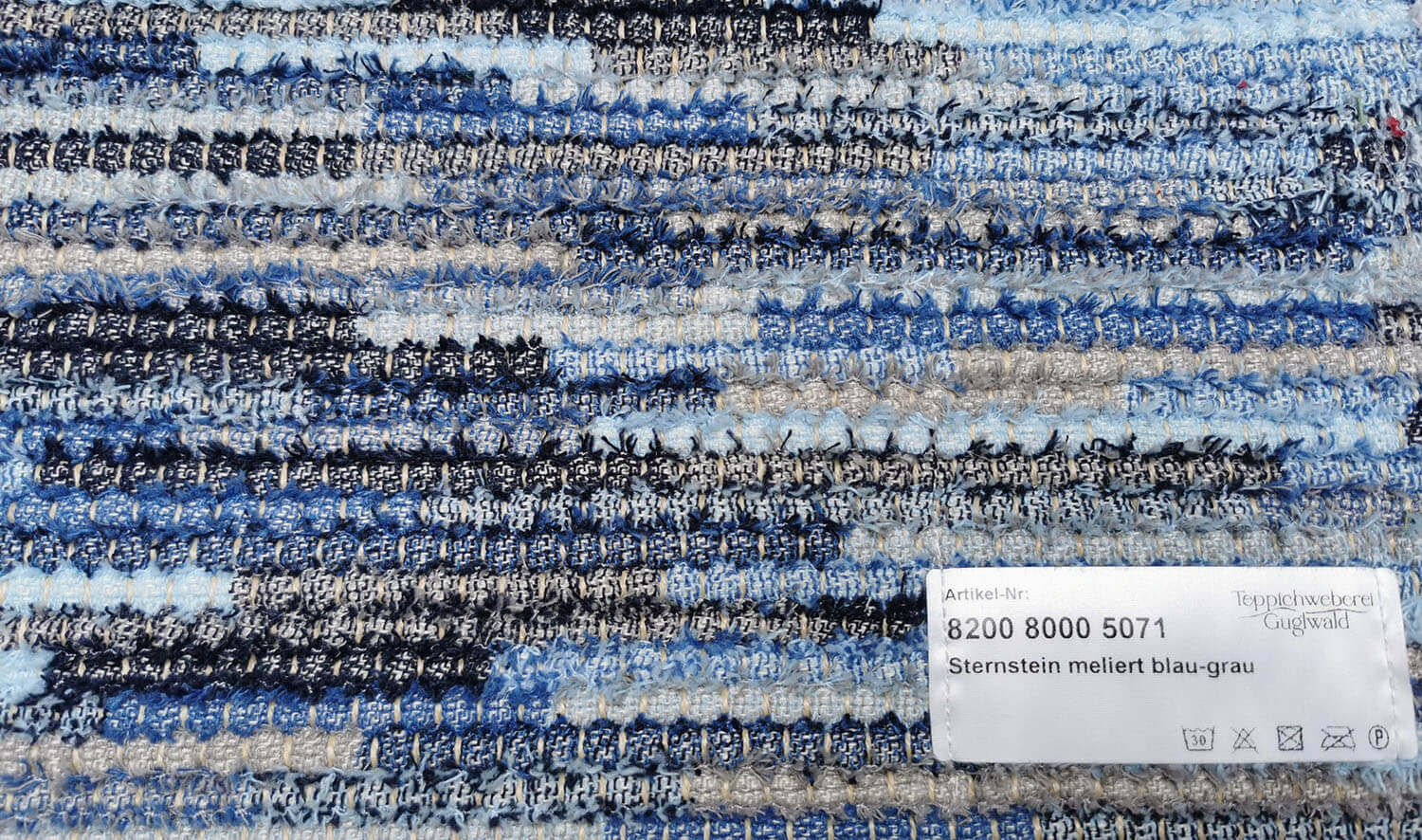Sternstein meliert 5071 blau - grau