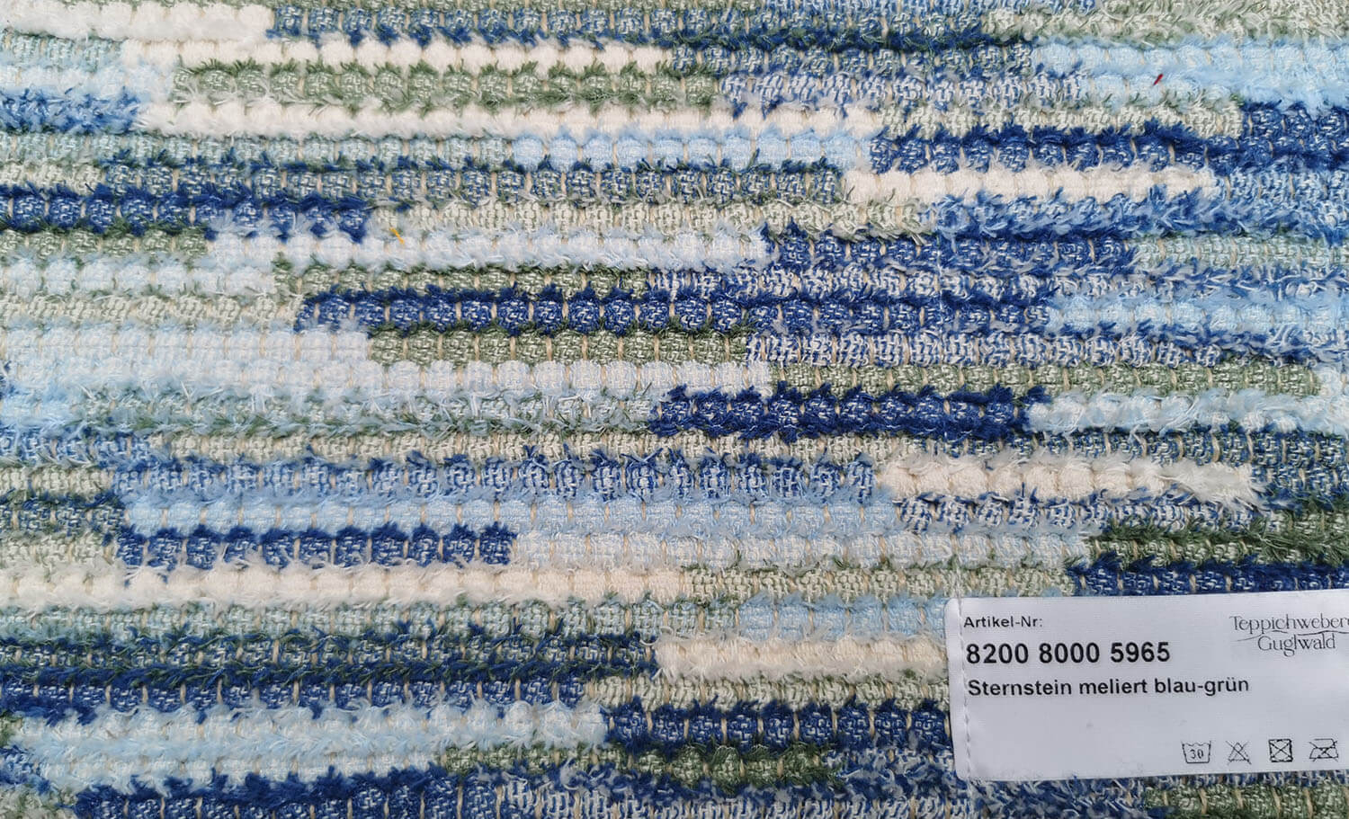 Sternstein meliert 5965 blau - grün