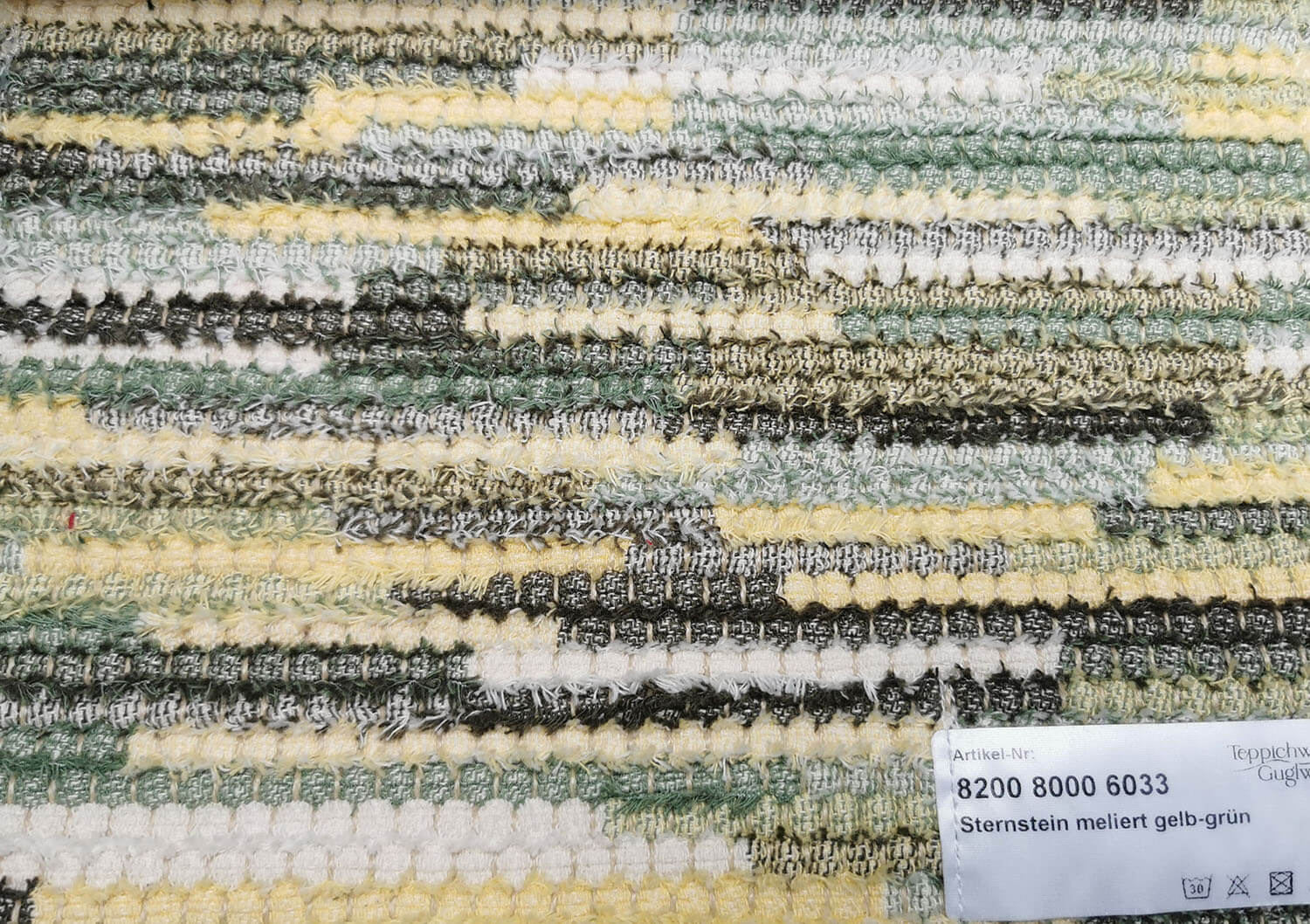 Sternstein meliert 6033 gelb - grün