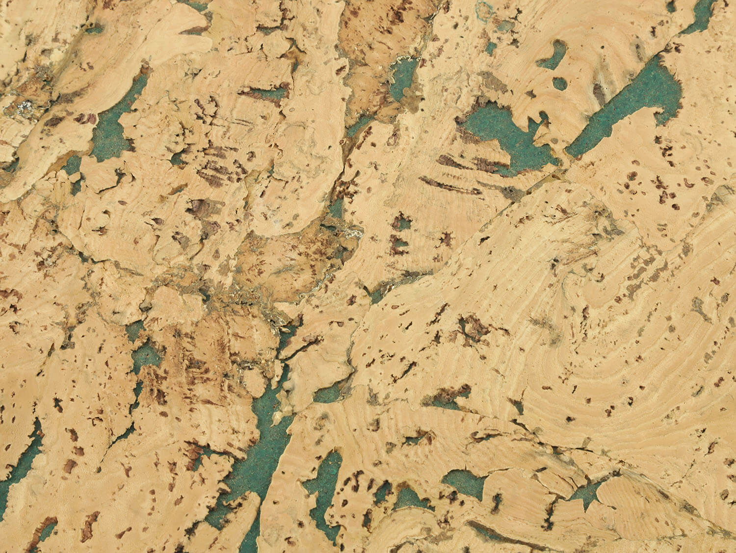 Fiord green obkladový korek