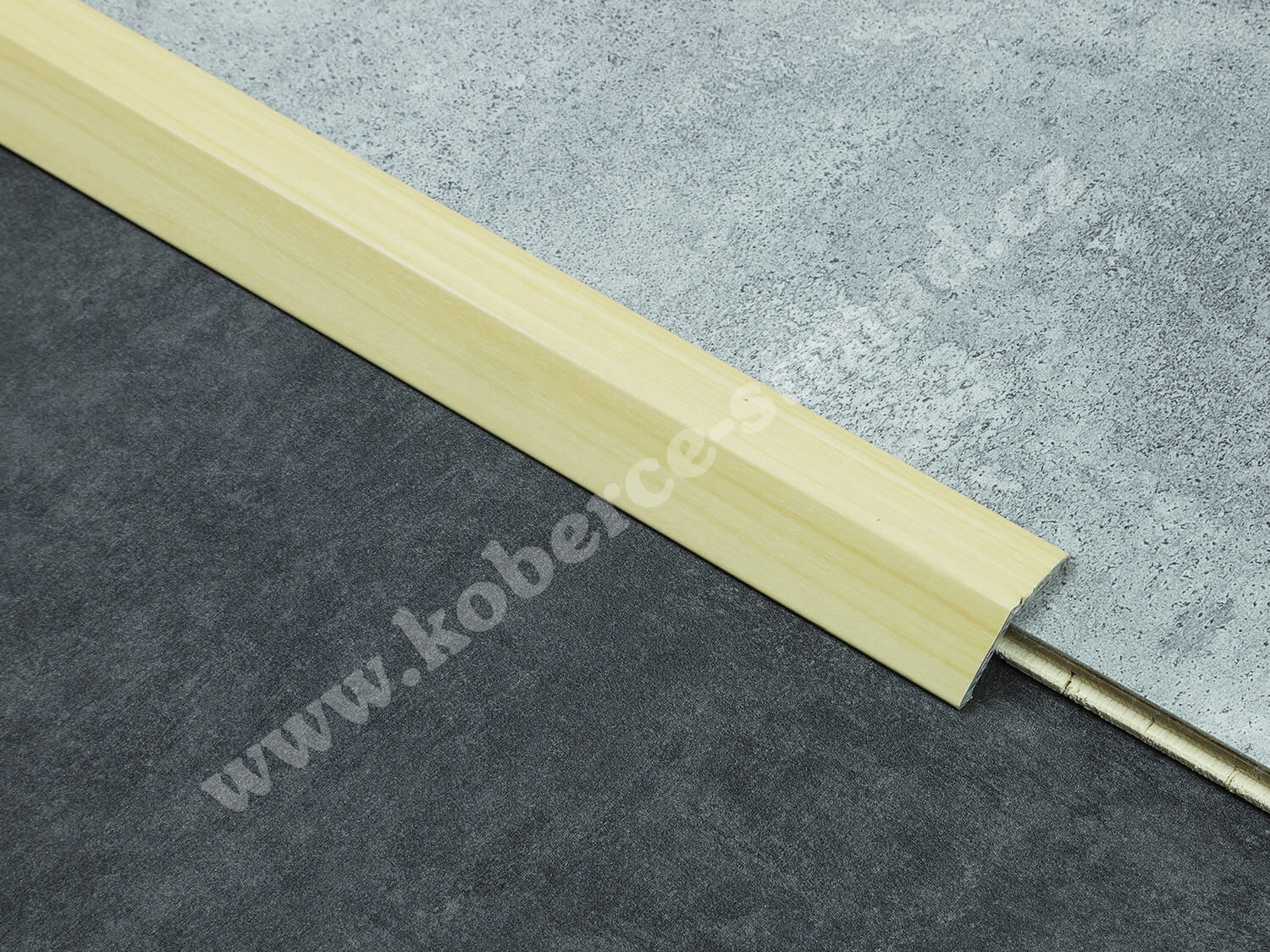 Náběh 14 mm H40 javor přechodová lišta samolepicí 21541400-05