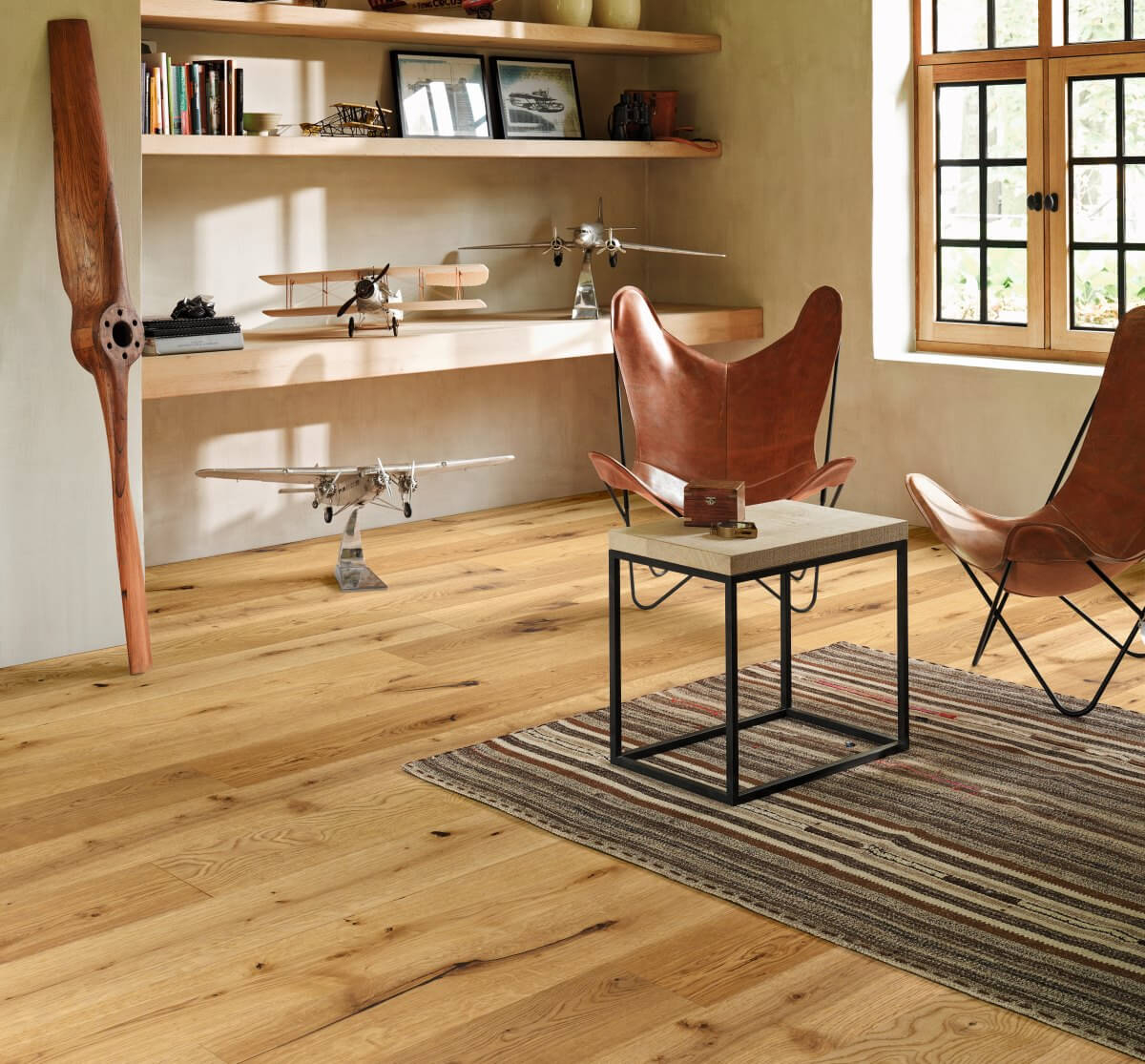 Classic 3060 Dub kartáčovaný rustikal, prkno, lak, 1368979