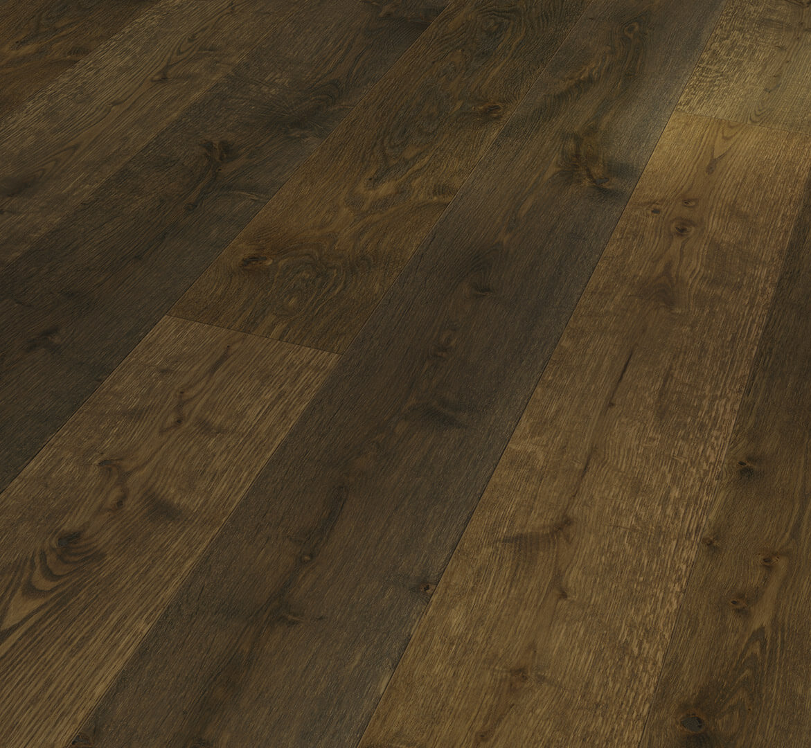 Classic 3060 Dub Brunello hnědý, rustikal, prkno, lak, 1748889