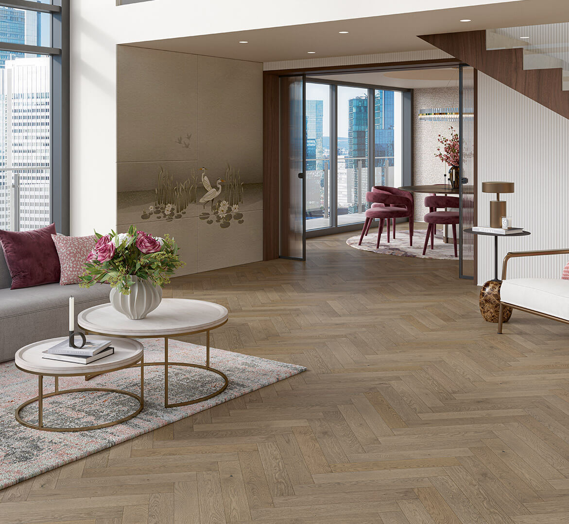 Trendtime 3 Dub Chalet šedý 1748885