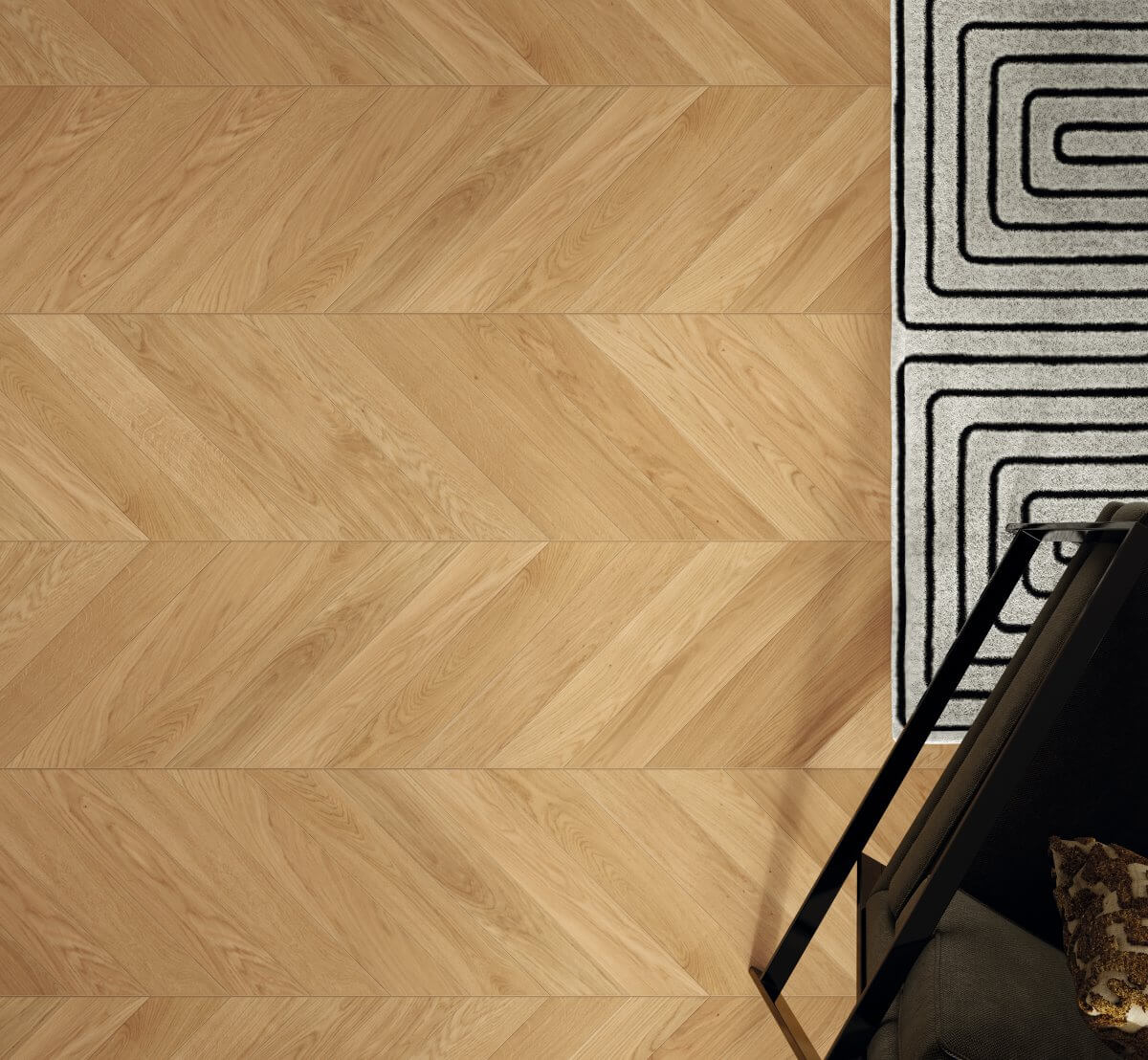 Trendtime 10 Dub přírodní, vzor Chevron, 1748484