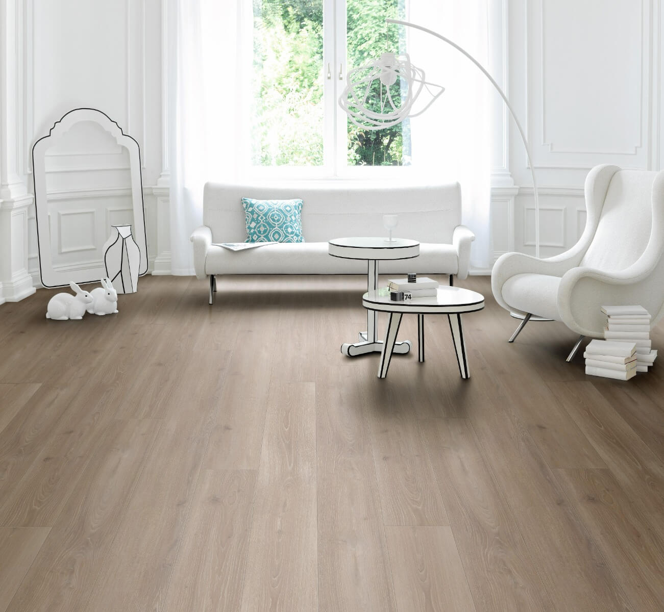 Trendtime 6 Dub Skyline perlově šedý 1601103