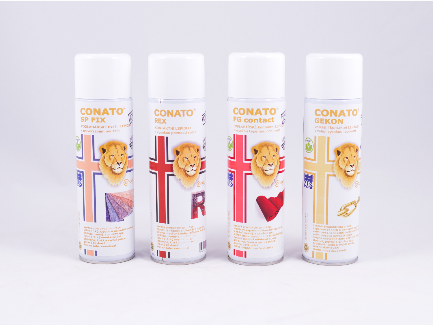 Vysokopevnostní kontaktní lepidlo CONATO GEKON