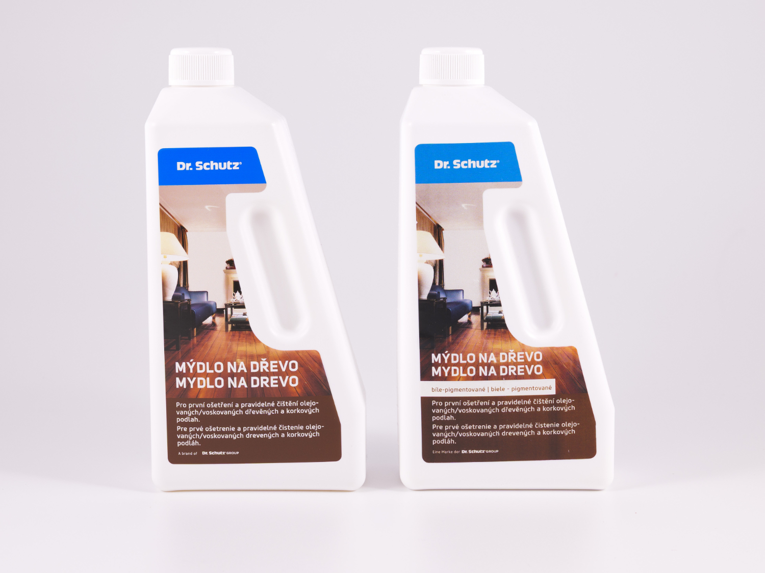 Dr. Schutz Mýdlo na dřevo bílé