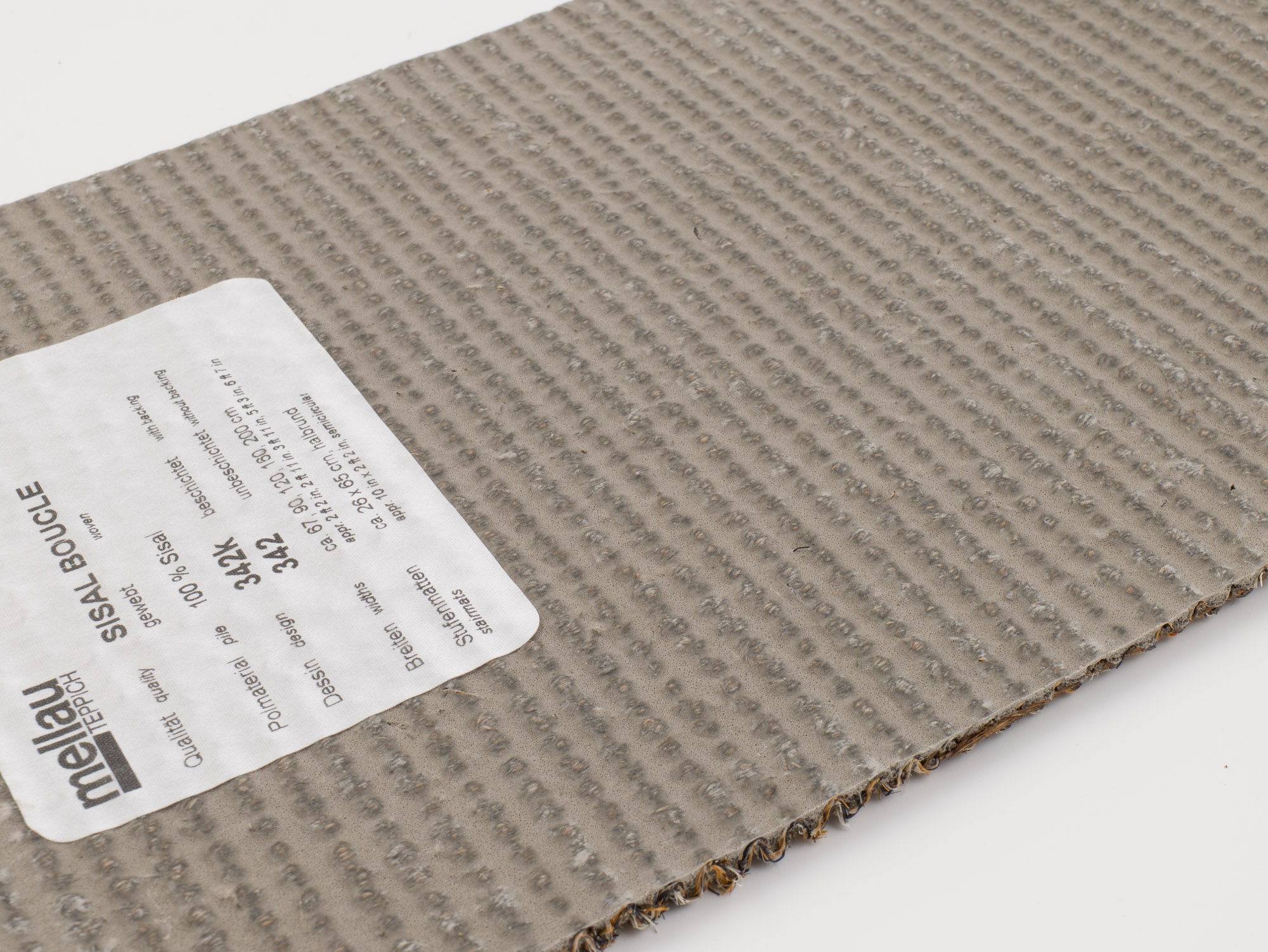 Sisal Boucle 349K s protiskluznou podložkou