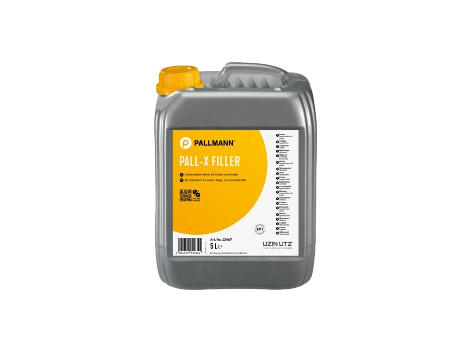 Pall-X Filler 5L tmel s vláknem