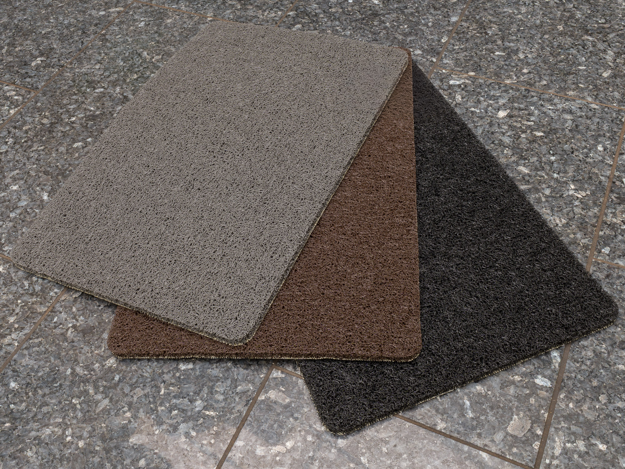 Rohožka Curly 364-007 black