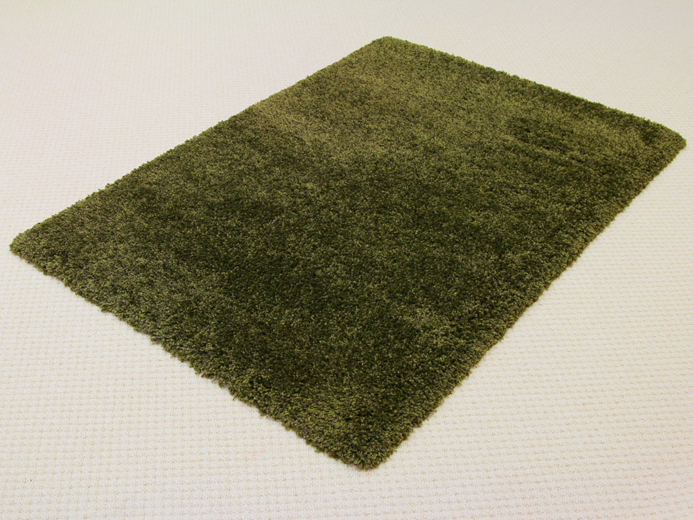 Luxury Shaggy 7001-440 olive dark
